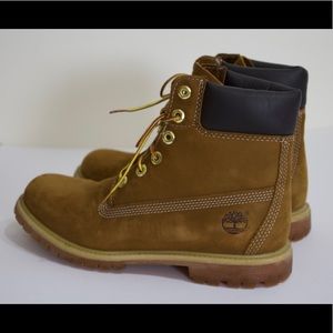 Timberland 6-Inch Premium Waterproof Boots in Rust